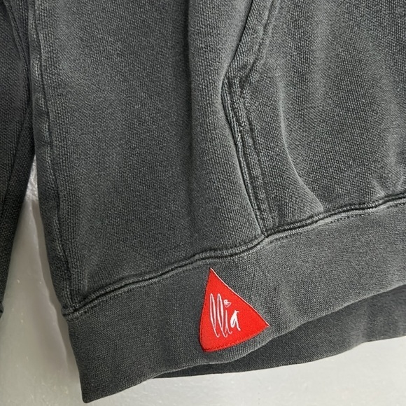 LLIA COLLECTION Psycho and you love it grey hooded sweatshirt small adult - Picture 3 of 10